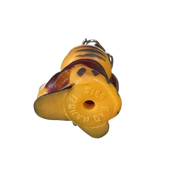 Vintage Gao Nanbei Garfield Keychain Figurine With Ice Cream - Picture 3 of 3